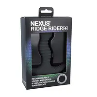 Масажер простати з вібрацією Nexus Ridge Rider Plus Black - Master