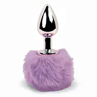 Анальна пробка FeelzToys - Bunny Tails Butt Plug Purple - Master