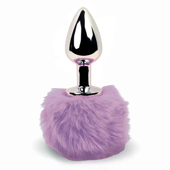 Анальна пробка FeelzToys - Bunny Tails Butt Plug Purple - Master