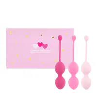 Набір вагінальних кульок для просунутих FeelzToys - FemmeFit Advanced Pelvic Muscle Training Set - Master