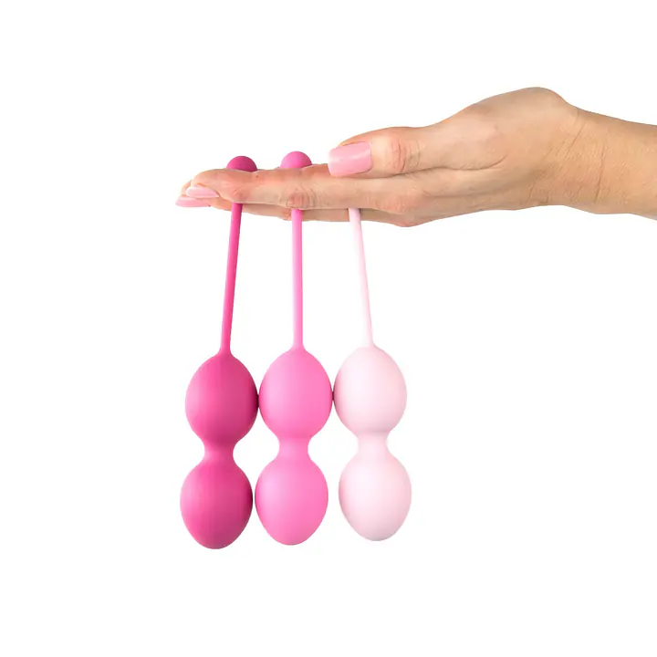 Набір вагінальних кульок для просунутих FeelzToys - FemmeFit Advanced Pelvic Muscle Training Set - Master