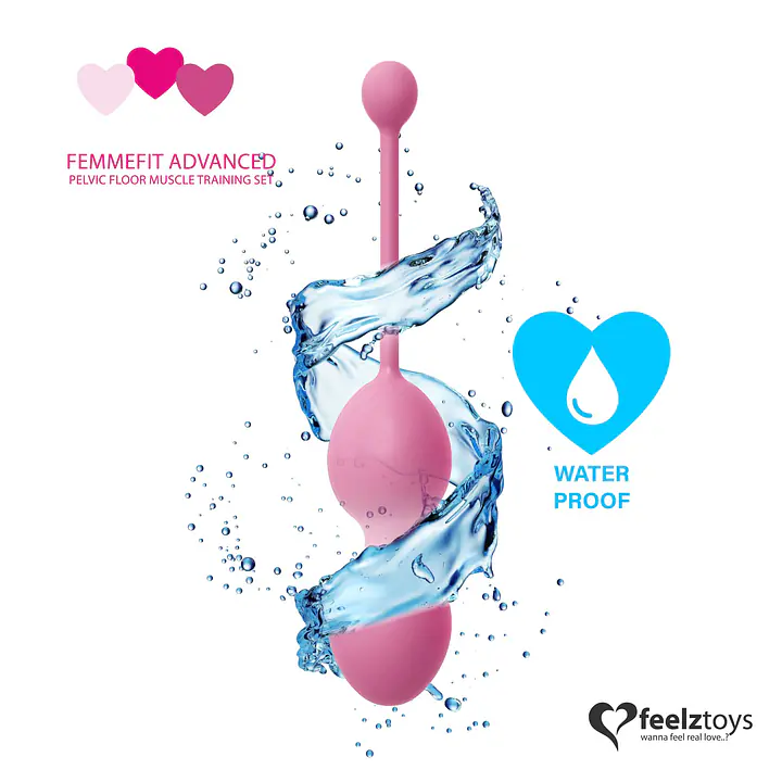 Набір вагінальних кульок для просунутих FeelzToys - FemmeFit Advanced Pelvic Muscle Training Set - Master