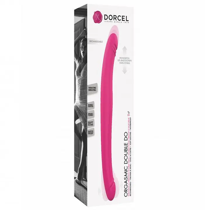 Вібратор-пульсатор двосторонній Dorcel ORGASMIC DOUBLE DO - Master