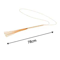Ланцюжок-батіг на шию Bijoux Indiscrets MAGNIFIQUE Necklace Whip - Gold, прикраса для тіла - Master