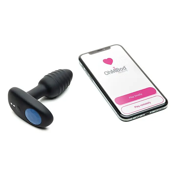 Інтерактивна анальна пробка OhMiBod Lumen powered by KIIROO - Master