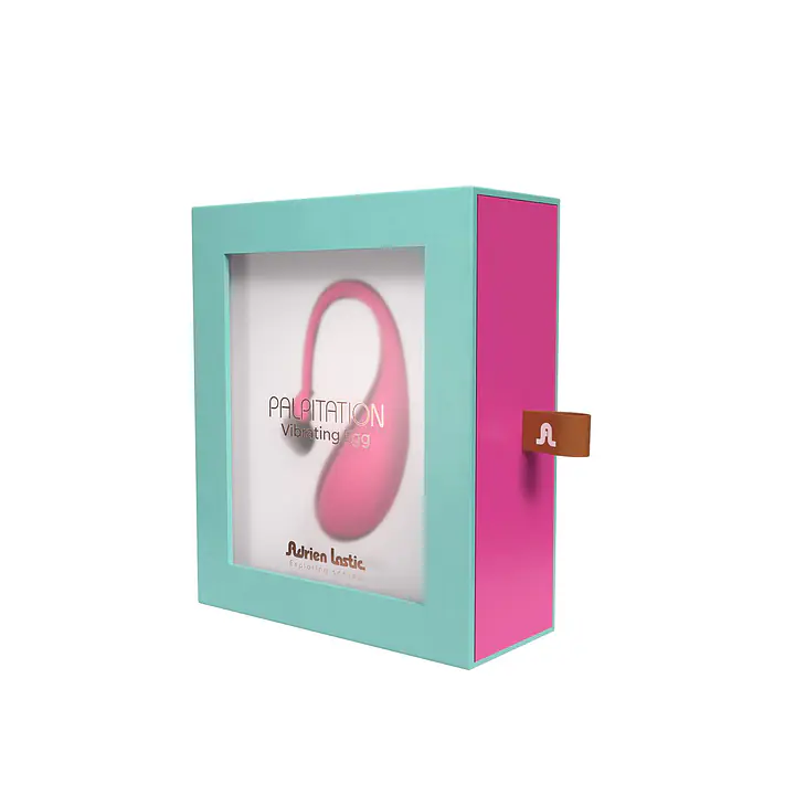 Смарт-віброяйце Adrien Lastic Palpitation Pink з глибокою вібрацією - Master