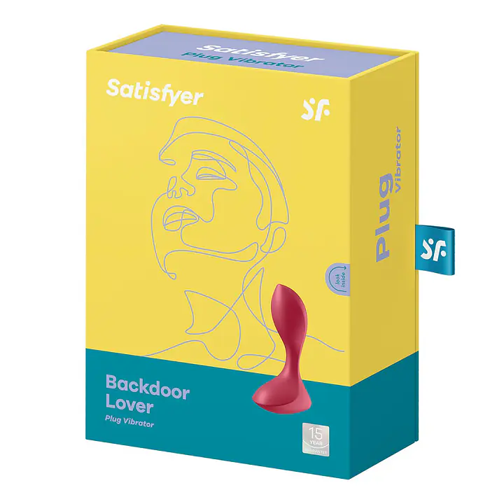 Анальна вібропробка Satisfyer Backdoor Lover Red - Master