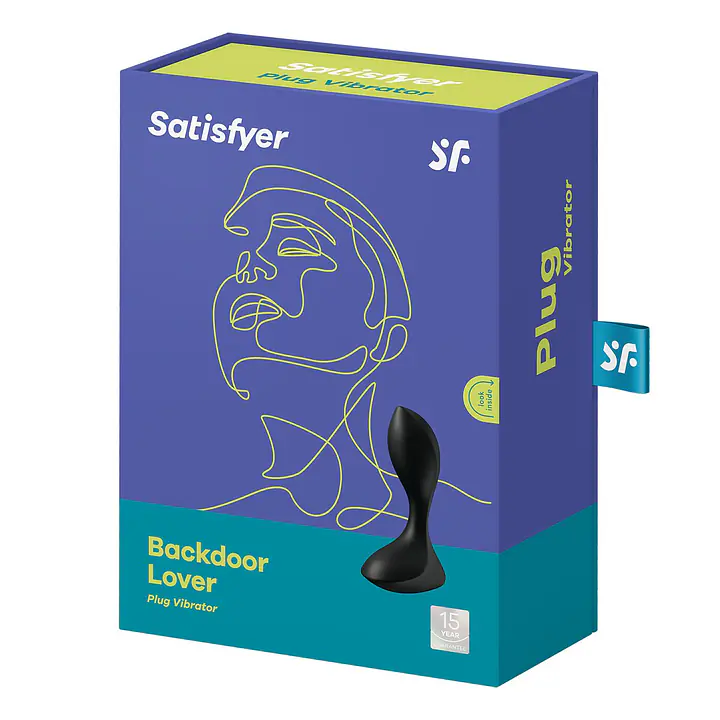 Анальна вібропробка Satisfyer Backdoor Lover Black - Master