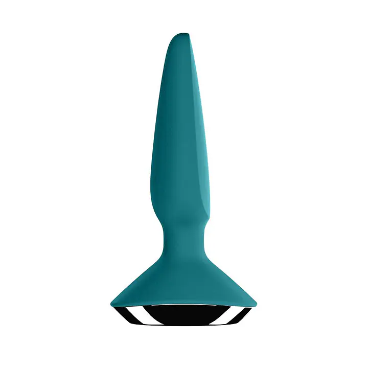 Анальна смарт-вібропробка Satisfyer Plug-ilicious 1 Petrol - Master