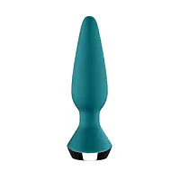 Анальна смарт-вібропробка Satisfyer Plug-ilicious 1 Petrol - Master