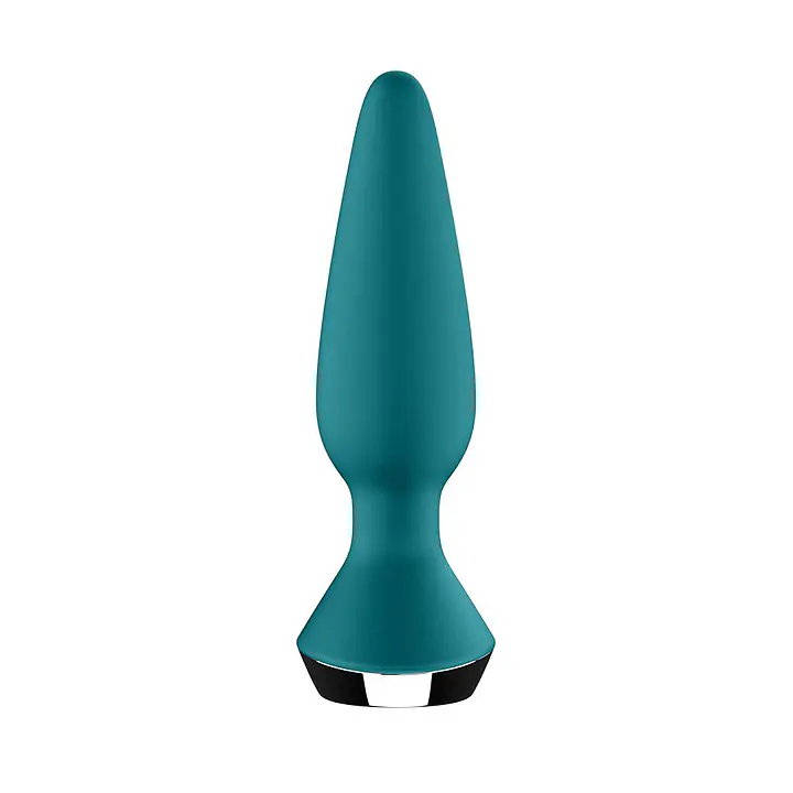 Анальна смарт-вібропробка Satisfyer Plug-ilicious 1 Petrol - Master