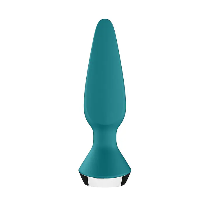 Анальна смарт-вібропробка Satisfyer Plug-ilicious 1 Petrol - Master