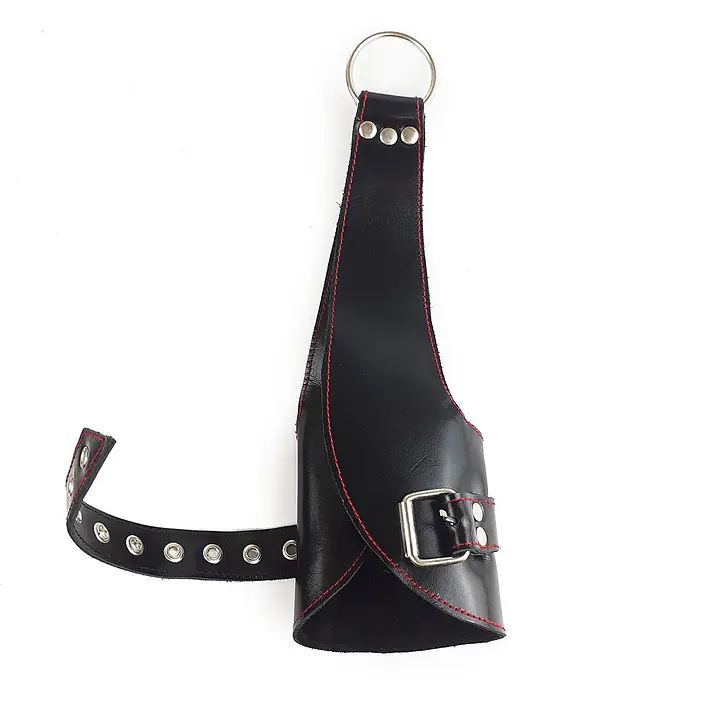 Поручі для підвісу Art of Sex – Fetish Hand Cuffs For Suspension, натуральна шкіра - Master