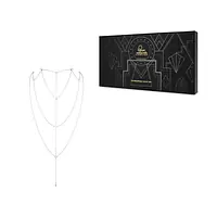 Ланцюжок для спини Bijoux Indiscrets Magnifique Back and Cleavage Chain - Silver, прикраса для тіла - Master