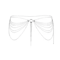 Ланцюжок трусики або ліф Bijoux Indiscrets Magnifique Waist Chain - silver, прикраса на тіло - Master