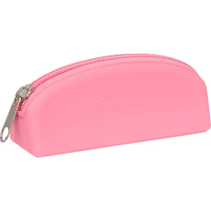 Сумка для зберігання секс-іграшок PowerBullet - Silicone Storage Zippered Bag Pink - Master