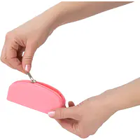 Сумка для зберігання секс-іграшок PowerBullet - Silicone Storage Zippered Bag Pink - Master