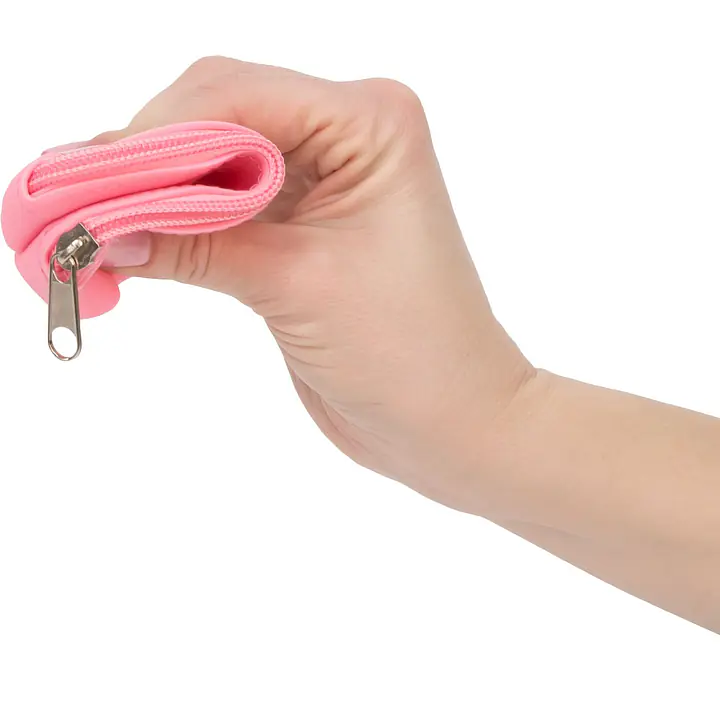 Сумка для зберігання секс-іграшок PowerBullet - Silicone Storage Zippered Bag Pink - Master