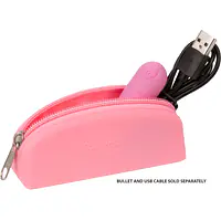 Сумка для зберігання секс-іграшок PowerBullet - Silicone Storage Zippered Bag Pink - Master