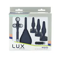 Набір анальних іграшок для новачків Lux Active – Equip – Silicone Anal Training Kit - Master