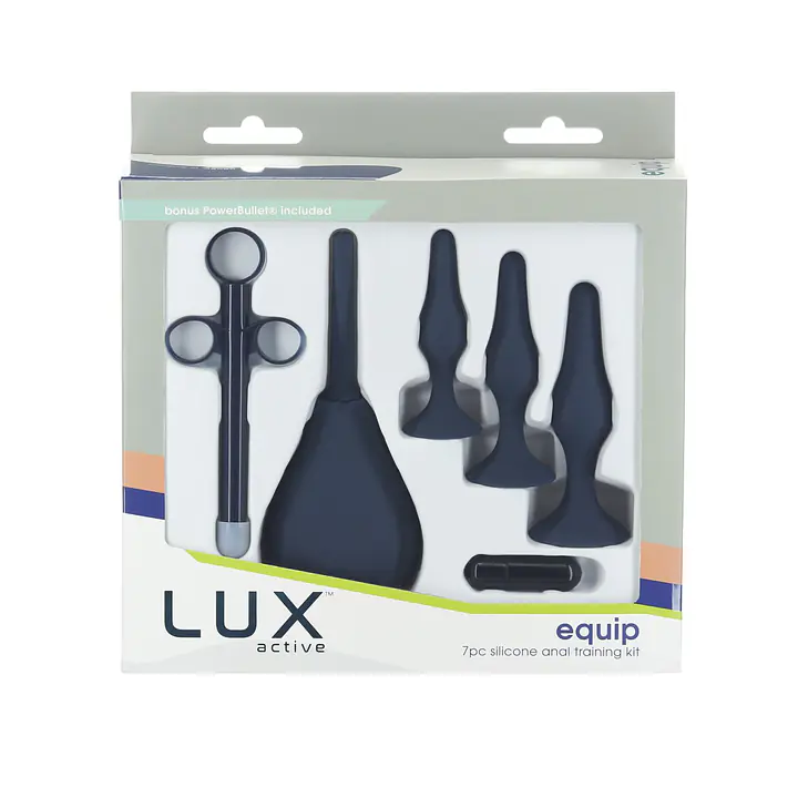 Набір анальних іграшок для новачків Lux Active – Equip – Silicone Anal Training Kit - Master
