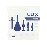 Набір анальних іграшок для новачків Lux Active – Equip – Silicone Anal Training Kit - Master