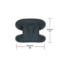 Подвійне ерекційне кільце LUX Active – Tug – Versatile Silicone Cock Ring - Master