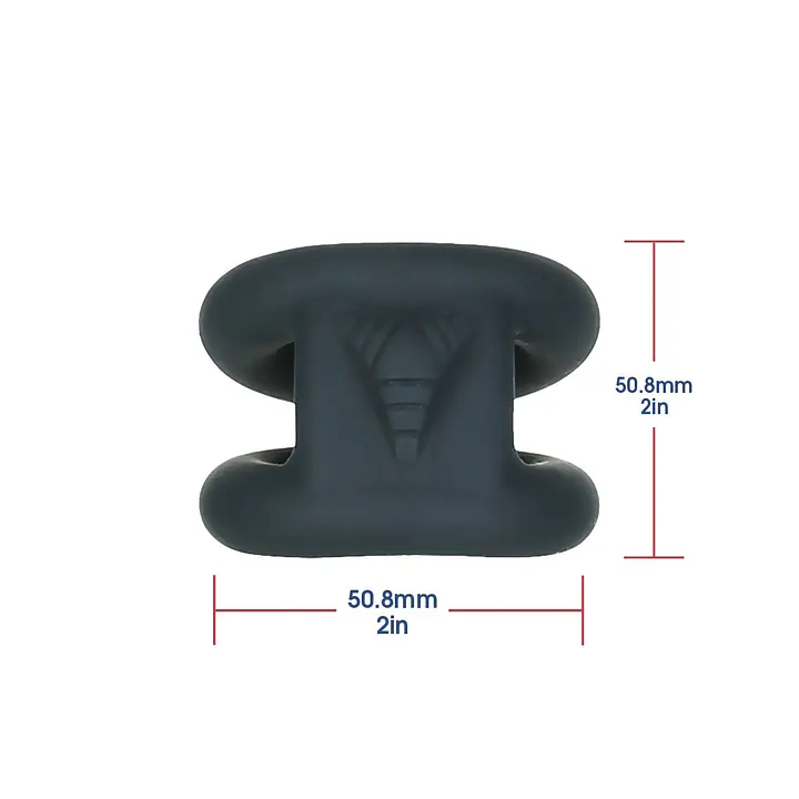 Подвійне ерекційне кільце LUX Active – Tug – Versatile Silicone Cock Ring - Master