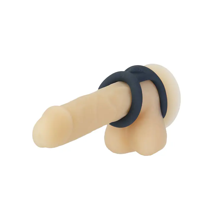 Подвійне ерекційне кільце LUX Active – Tug – Versatile Silicone Cock Ring - Master