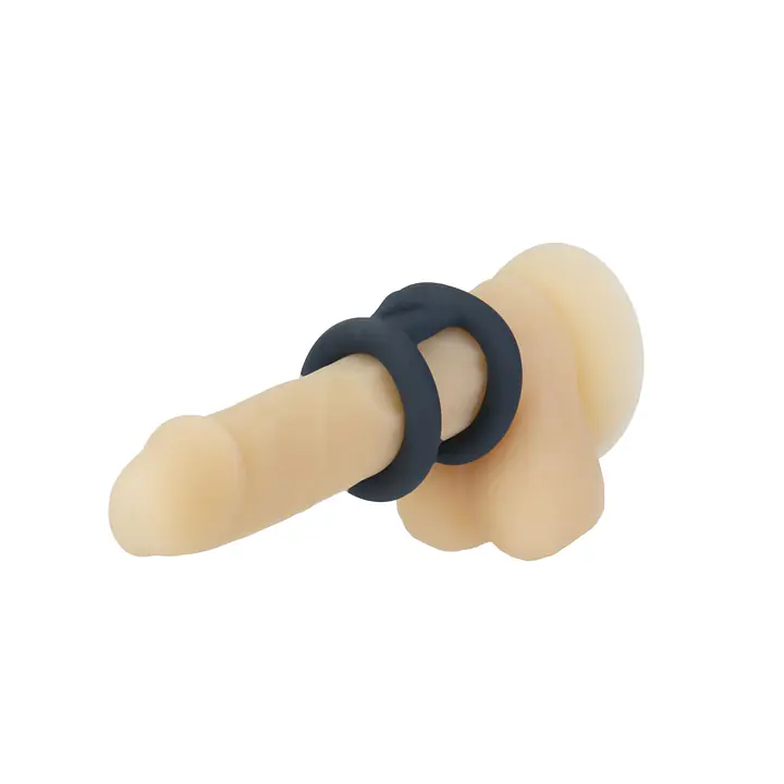 Подвійне ерекційне кільце LUX Active – Tug – Versatile Silicone Cock Ring - Master
