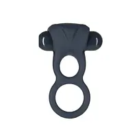 Подвійне ерекційне кільце з вібрацією Lux Active-Triad - Vibrating Dual Cock Ring, пульт ДК - Master