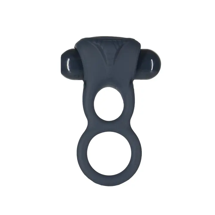 Подвійне ерекційне кільце з вібрацією Lux Active-Triad - Vibrating Dual Cock Ring, пульт ДК - Master