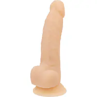 Фалоімітатор з вібрацією та ротацією Naked ADDICTION James 8″ Rotating&Vibrating Dong,пульт ДК - Master