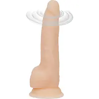 Фалоімітатор з вібрацією та ротацією Naked ADDICTION James 8″ Rotating&Vibrating Dong,пульт ДК - Master