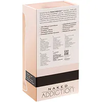 Фалоімітатор з вібрацією та ротацією Naked ADDICTION James 8″ Rotating&Vibrating Dong,пульт ДК - Master