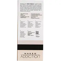 Фалоімітатор з пульсацією Naked ADDICTION Dominic 9″ Vanilla, пульт ДК, діаметр 4,2 см - Master