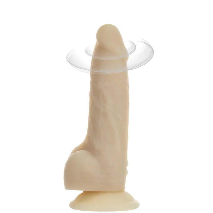 Фалоімітатор з вібрацією та ротацією Naked ADDICTION Chris 7″ Rotating&Vibrating Dong,пульт ДК - Master