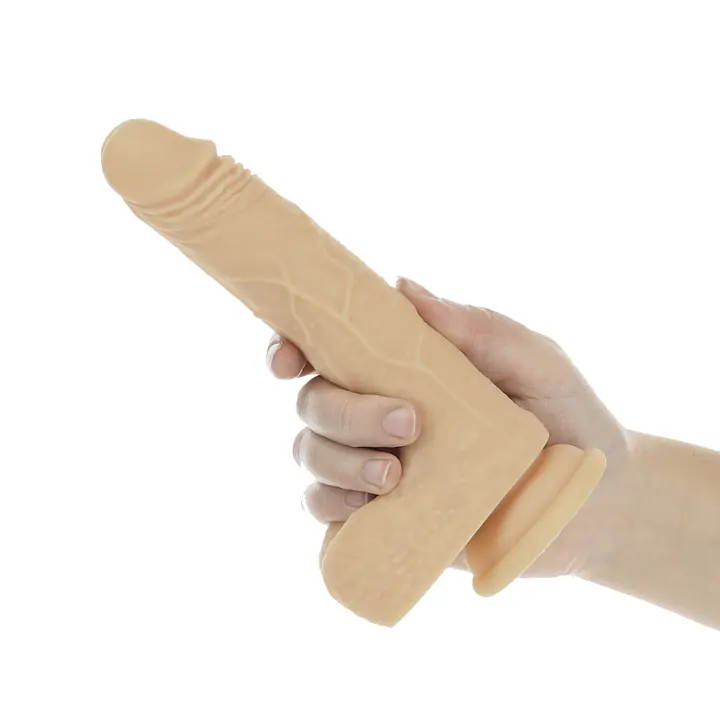 Фалоімітатор з ротацією та пульсацією Naked ADDICTION The Freak 7,5″ Rotating&Thrusting Vibrating - Master
