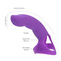 Насадка на палець Simple&True Extra Touch Finger Dong Purple - Master