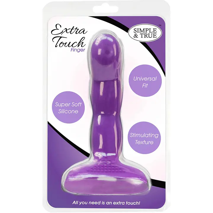 Насадка на палець Simple&True Extra Touch Finger Dong Purple - Master