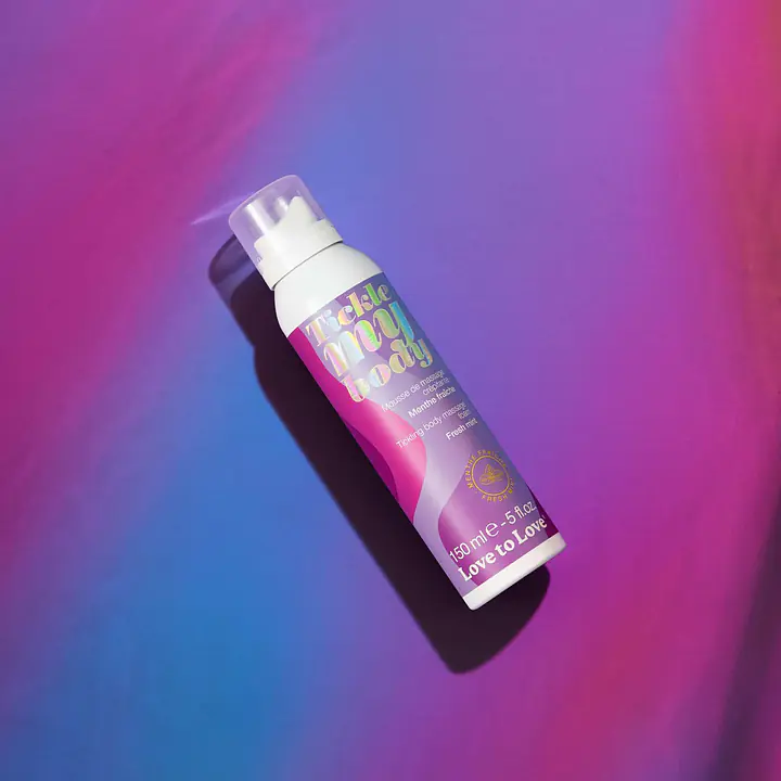 Масажна піна Love To Love TICKLE MY BODY Fresh Mint (150 мл) зволожувальна - Master