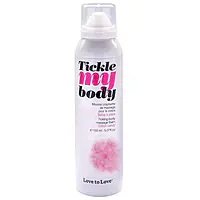 Масажна піна Love To Love TICKLE MY BODY Cotton candy (150 мл) зволожувальна - Master