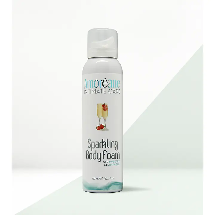 Масажна піна Amoreane Sparkling Body Foam Strawberry Champagne (150 мл) - Master