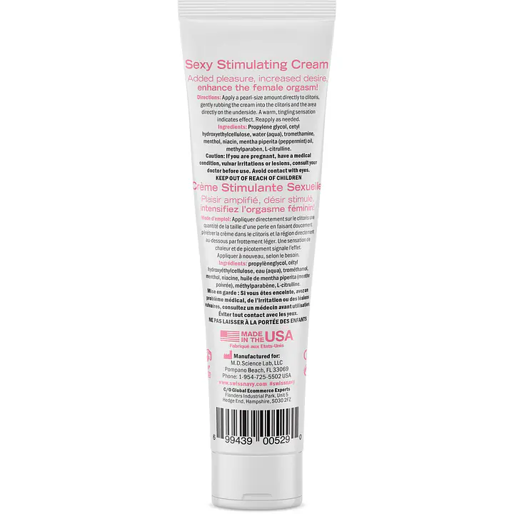 Збуджуючий крем Desire by Swiss Navy Sexy Stimulating Cream 59 мл - Master