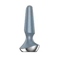 Анальна смарт-вібропробка Satisfyer Plug-ilicious 2 Ice Blue - Master