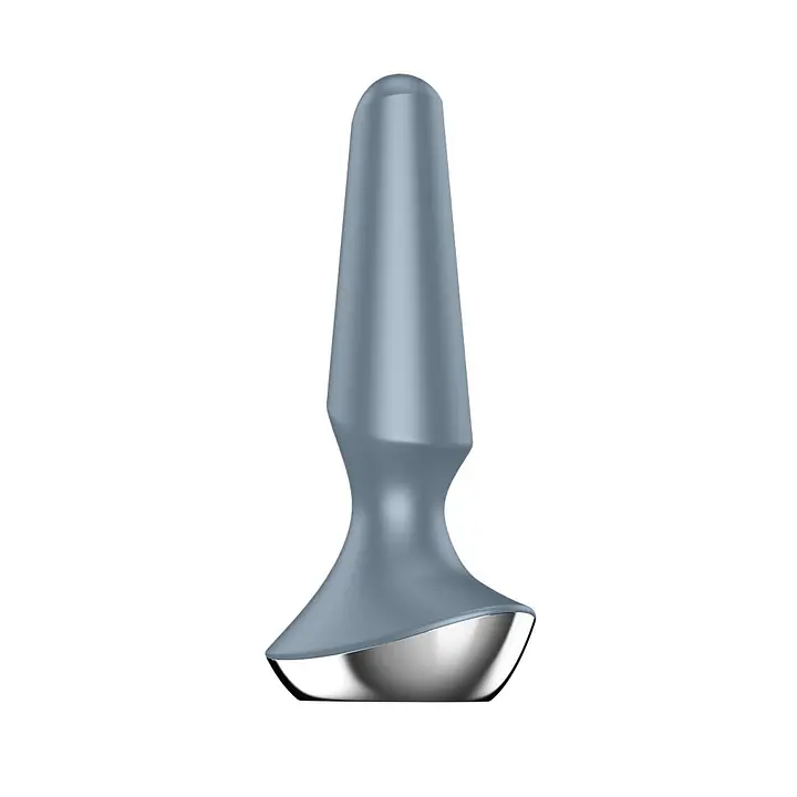 Анальна смарт-вібропробка Satisfyer Plug-ilicious 2 Ice Blue - Master