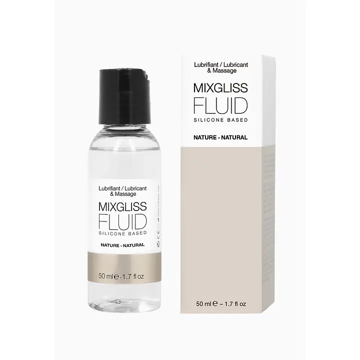 Лубрикант на силіконовій основі MixGliss FLUID NATURE (50 мл) без запаху - Master