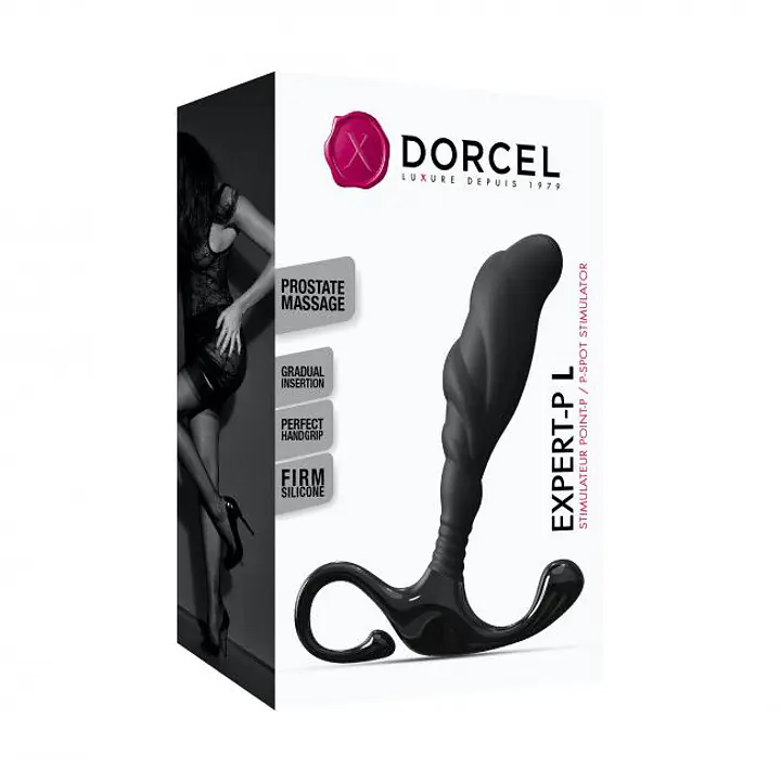 Ручний ергономічний масажер простати Dorcel Expert P size L - Master
