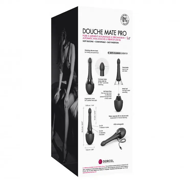 Автоматичний анальний душ-вібратор Dorcel Douche Mate Pro - Master
