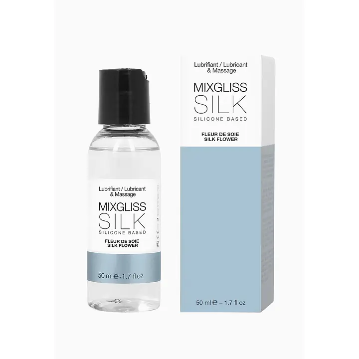 Лубрикант на силіконовій основі MixGliss SILK - FLEUR DE SOIE (50 мл) з квітковим ароматом - Master